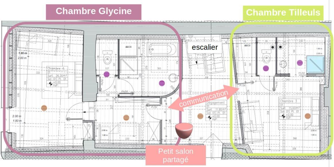 A La Mainguere, Chambres D'Hotes Brece  Екстериор снимка